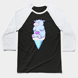 IceLick the Burr-Vine! CowLick! Baseball T-Shirt